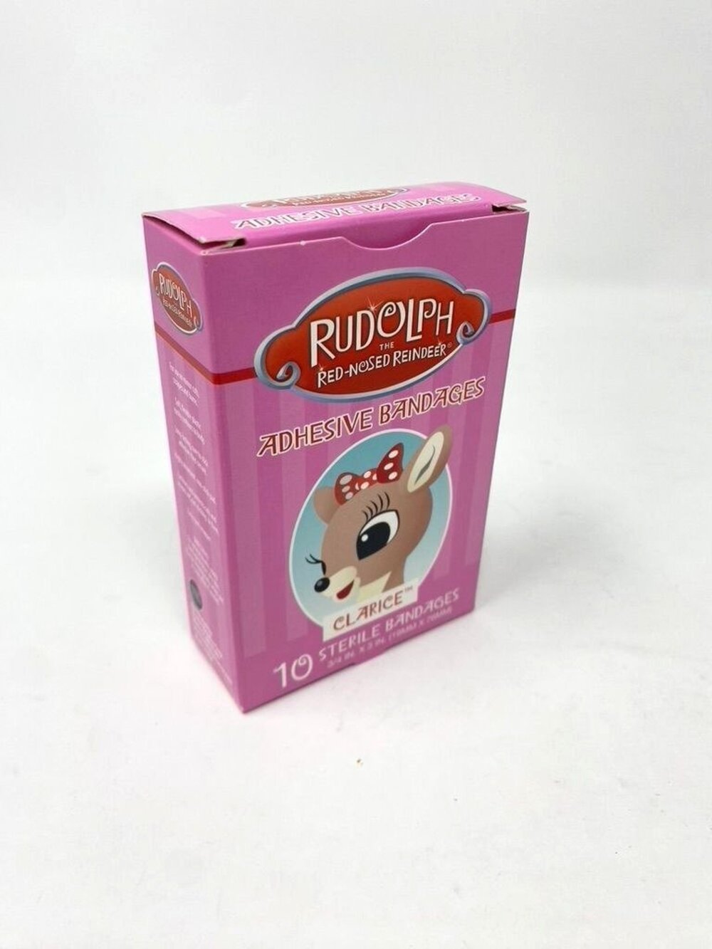 Rudolph The Red Nose Reindeer Clarice 10 Sterile Bandages First Aid Novelty